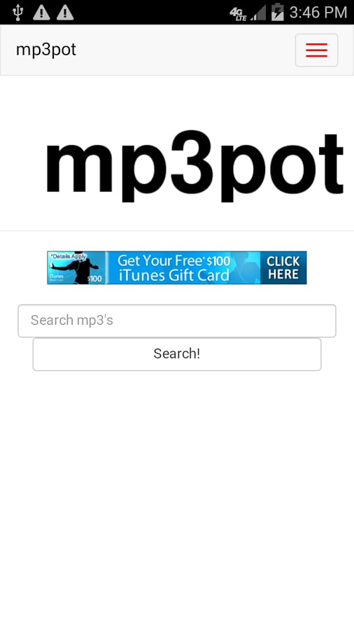 MP3 Pot - Free Mp3 Downl...截图1