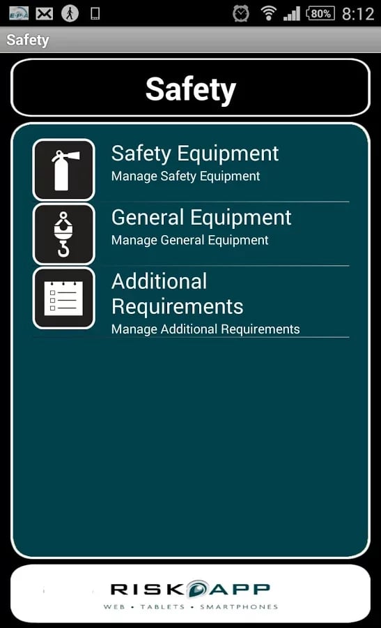 EPA Risk App - Locked截图2