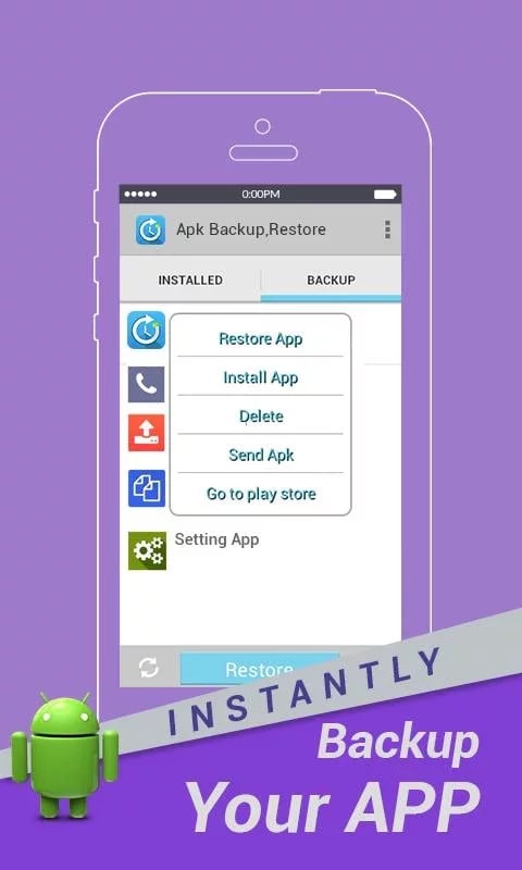 Apk Backup,Restore截图2