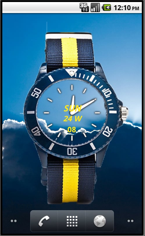 Watch Widget free clock ...截图1