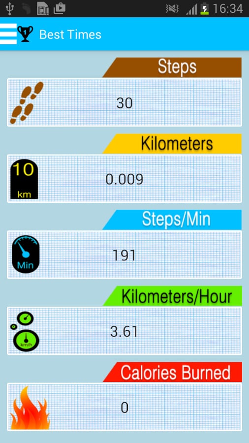 Pedometer++截图6