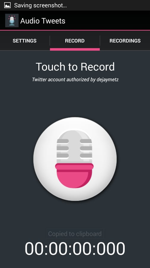 Audio Tweets截图6