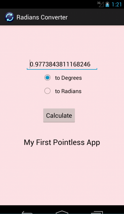 Radians Converter截图2