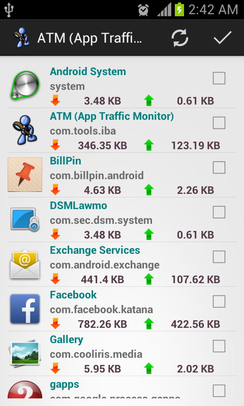 Application Traffic Monitor截图1