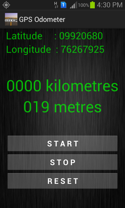 GPS Odometer截图2