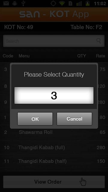 Restaurant Mobile Order Taking截图1