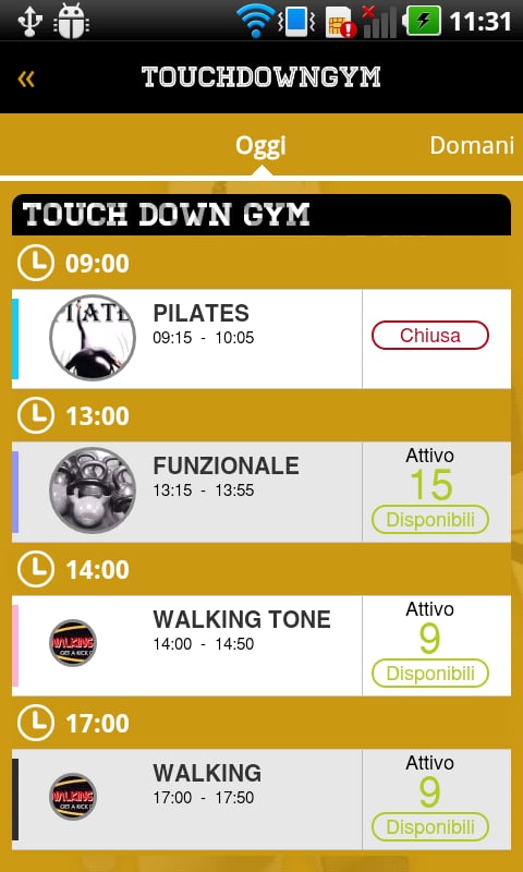 Palestra Touch Down截图2