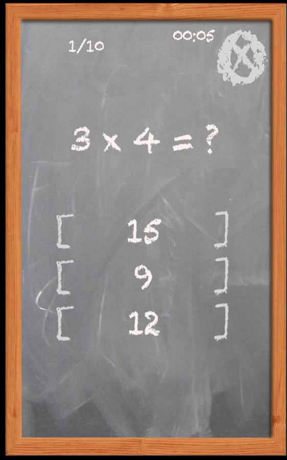 Times Tables Trainer FREE截图2