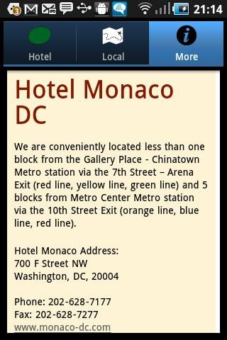 Hotel Monaco DC截图3