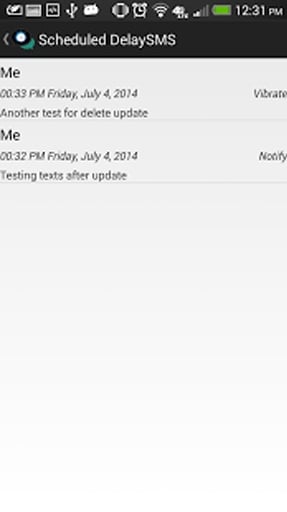 Delay SMS截图10