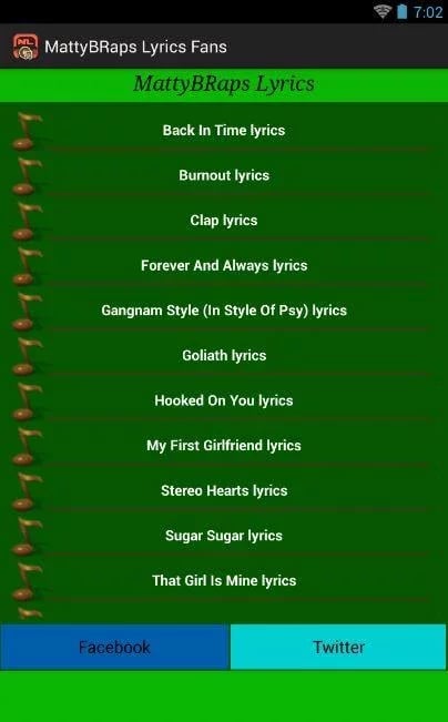 MattyBRaps Lyrics Fans截图2