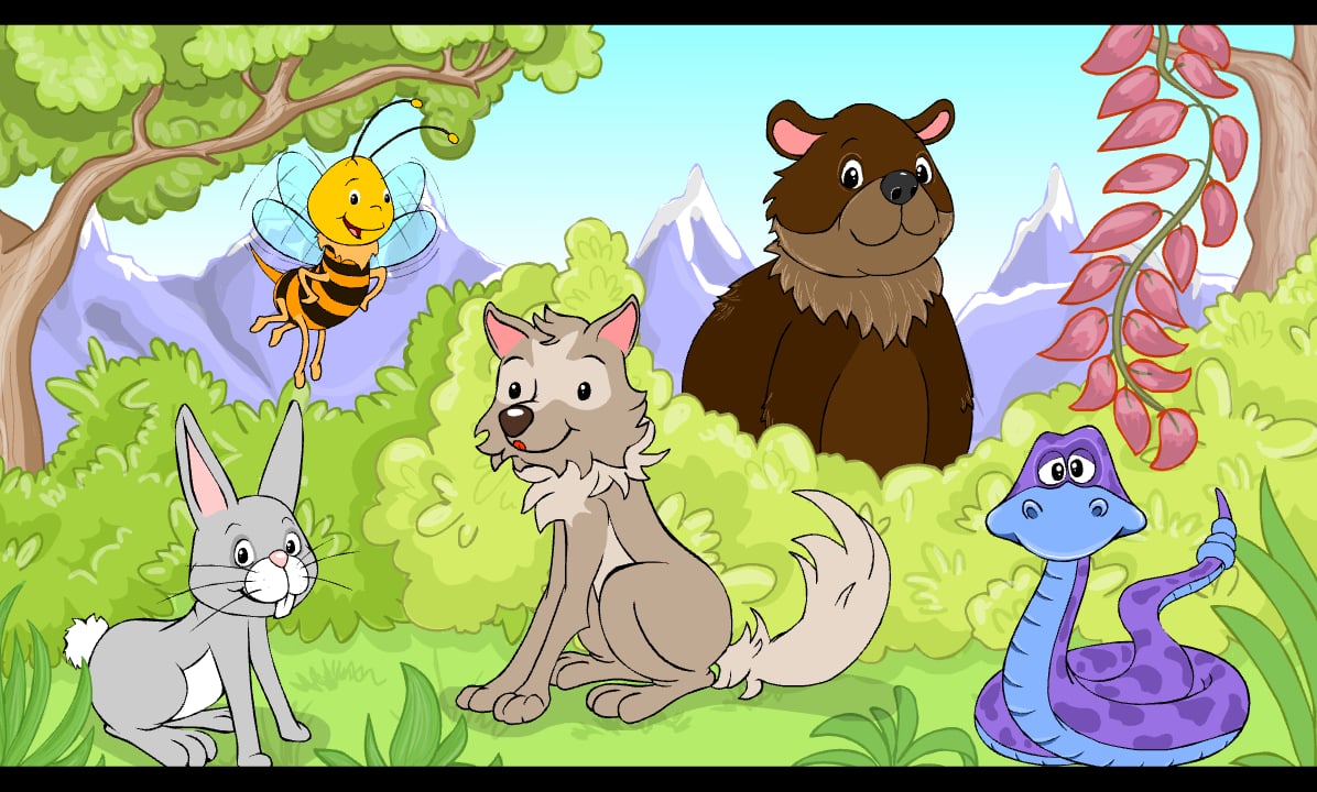 EDU Forest Animals截图1