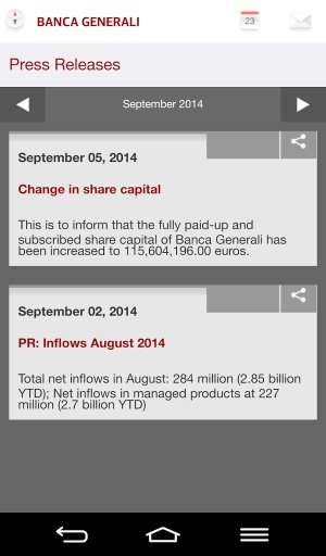 Banca Generali Investor App截图2