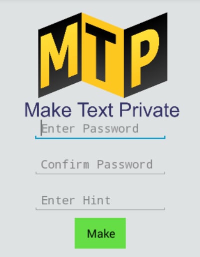 Make Text Private截图1