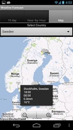 Weather Map Forecast截图3