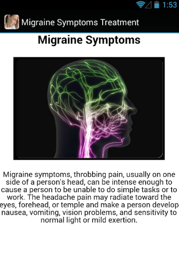 Migraine Symptoms Treatm...截图3