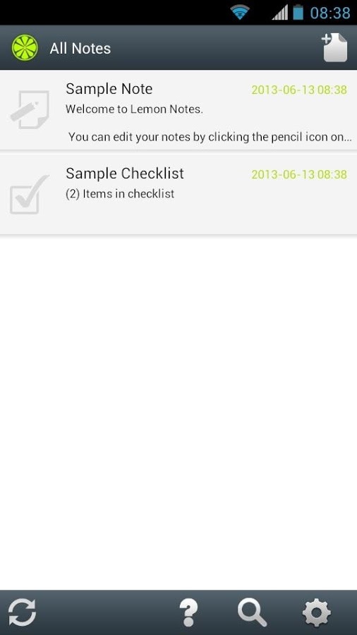 Lemon Notes截图1