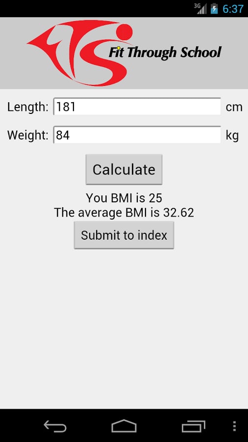 FTS BMI Calculator截图1