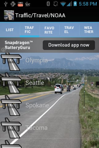 Washington/Seattle Traff...截图5