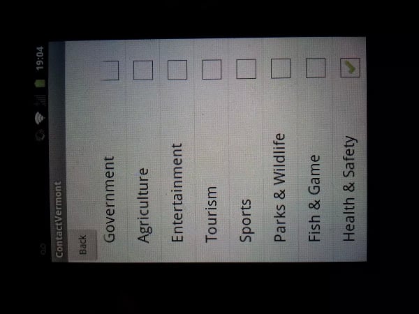 Contact Vermont截图2
