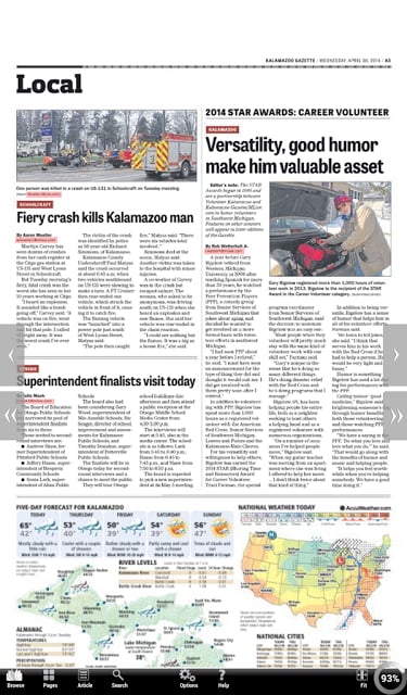 Kalamazoo Gazette截图1