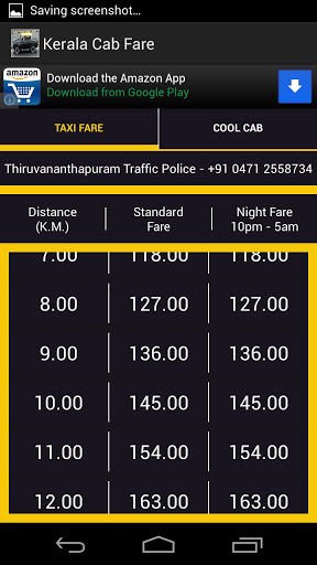 Kerala Cab Fare截图1