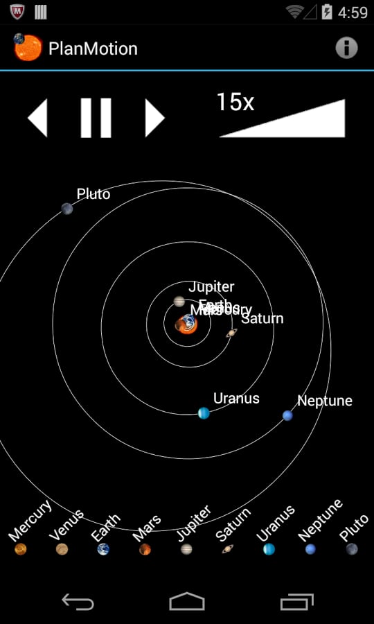 Planetary Motion截图2