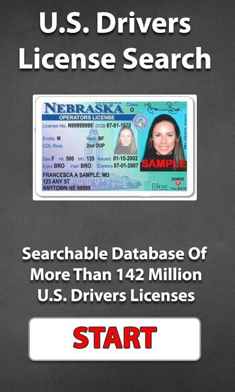 Drivers License Search U.S.截图3