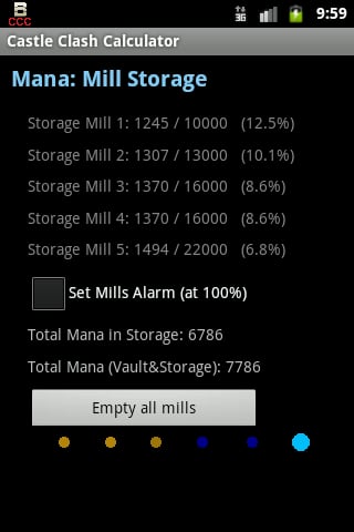 Castle Clash Calculator截图1