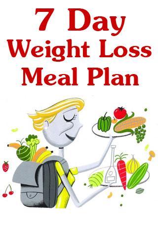 7 Day Weight Loss Meal Plan截图1