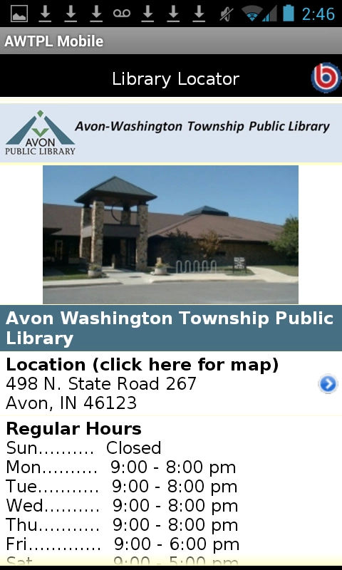 Avon Washington Twp Public Lib截图4