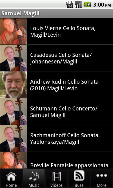 Samuel Magill, Cellist截图2