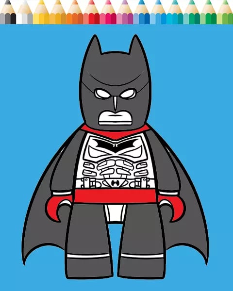 Lego Coloring Batman Tod...截图2