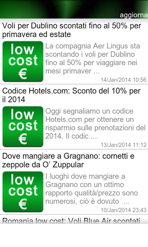 Low Cost Notizie截图1