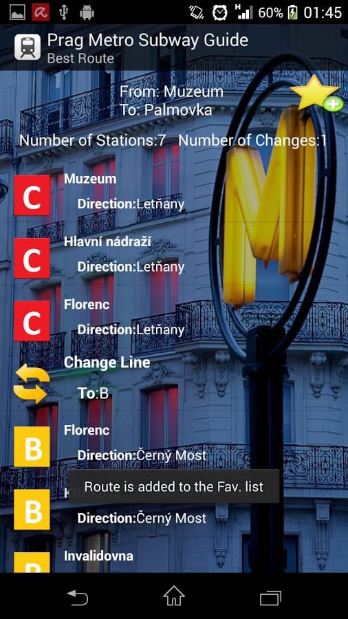 Prague Metro Subway Guide截图5