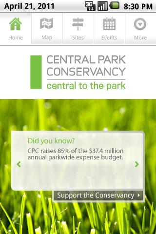 CENTRAL PARK CONSERVANCY截图5