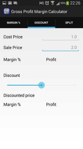 Gross Profit Margin Calculator截图3