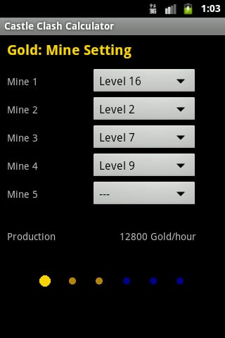 Castle Clash Calculator截图5