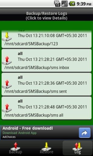 App for MMS Backup and Restore截图2