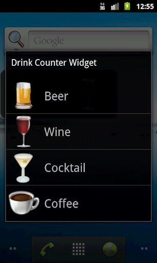 Drink Counter Widget截图1