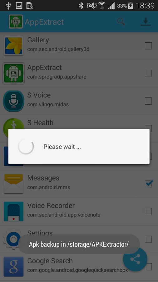 APK Extractor (Backup &amp; ...截图5