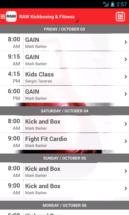 RAW Kickboxing &amp; Fitness截图3