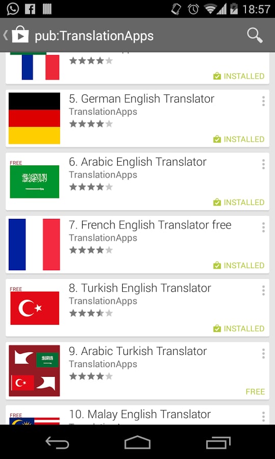 Polish English Translato...截图4