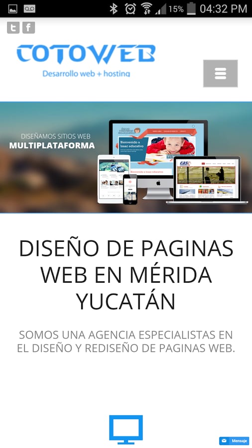 COTOWEB: Desarrollo Web ...截图1