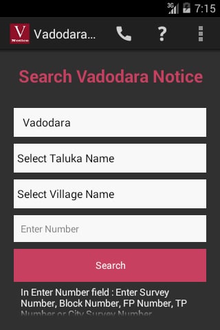 Vadodara Land Notice截图5