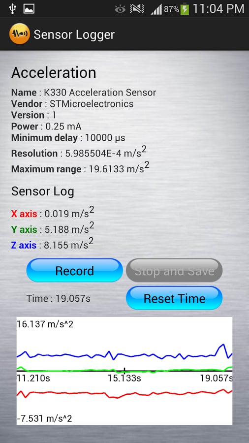 Sensor Logger截图5