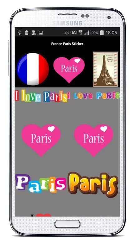 Paris Sticker Photo : Fr...截图2