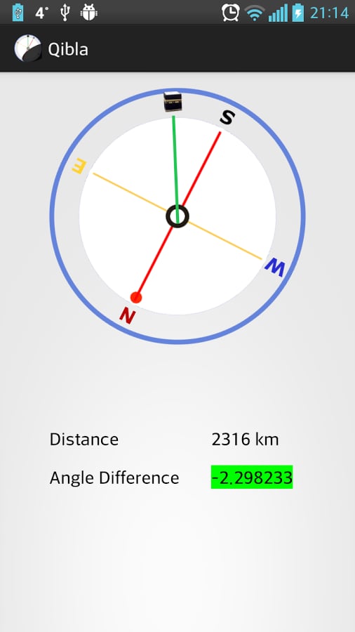 Qibla(Kaaba) Pointer截图1