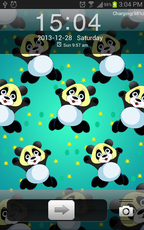 Blue Baby Panda HD Go Lo...截图4