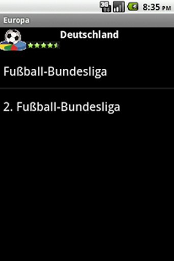 Europa Fußball Geschichte截图4